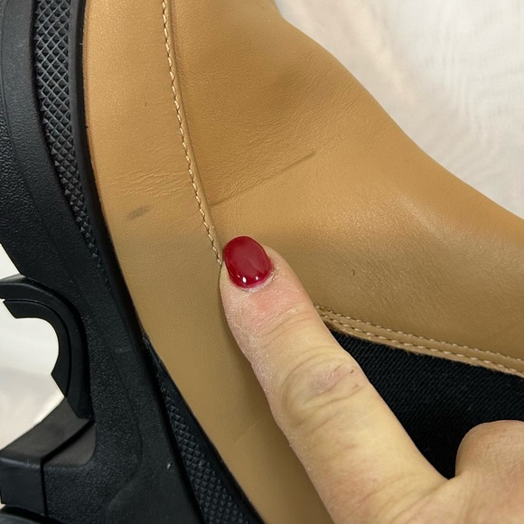 NEW SOREL Woman's Brex Waterproof Chelsea Boot Tan and BLACK, Size 6.5 - Picture 9 of 14